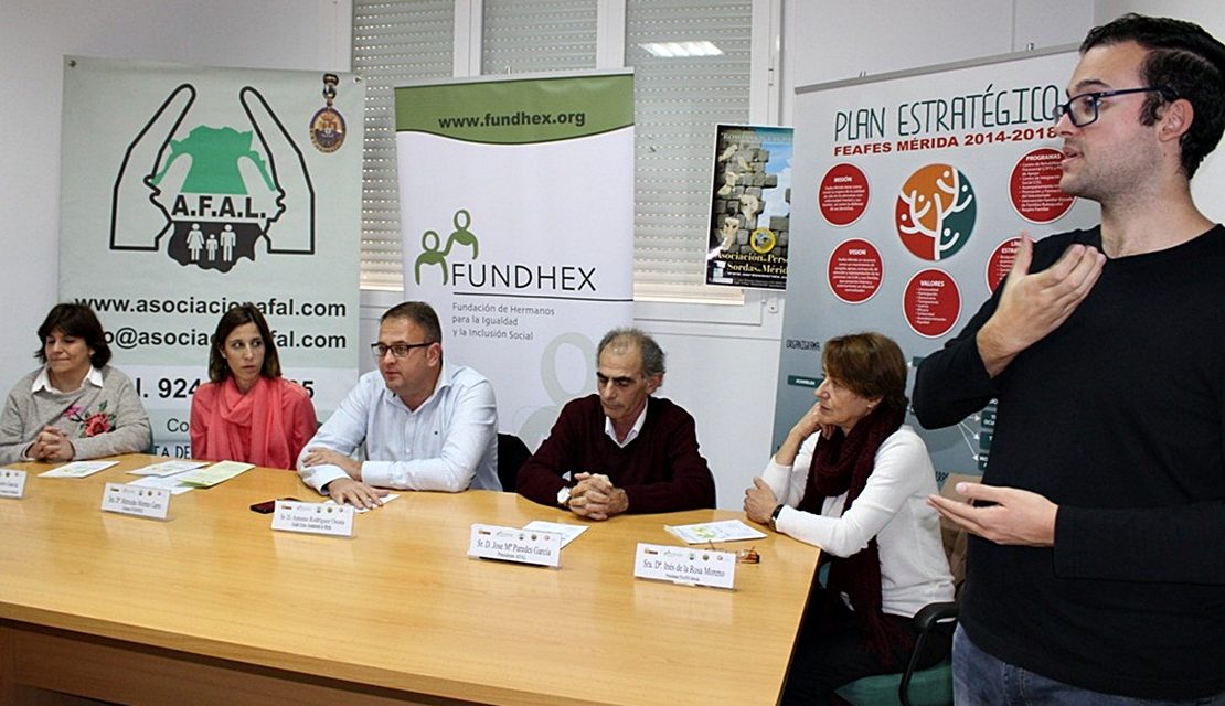 Fundhex firma un convenio con el Ayuntamiento de Mérida para integrarse en el Centro de las Capacidades