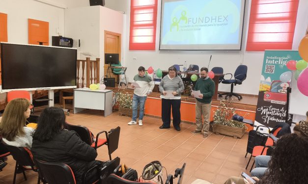FUNDHEX REFUERZA LA SENSIBILIZACIÓN SOBRE DISCAPACIDAD A TRAVÉS DE CHARLAS EN CENTROS DE LA PROVINCIA DE CÁCERES